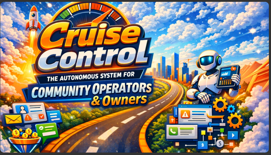 Illustration of an autonomous operating system for community operators and owners